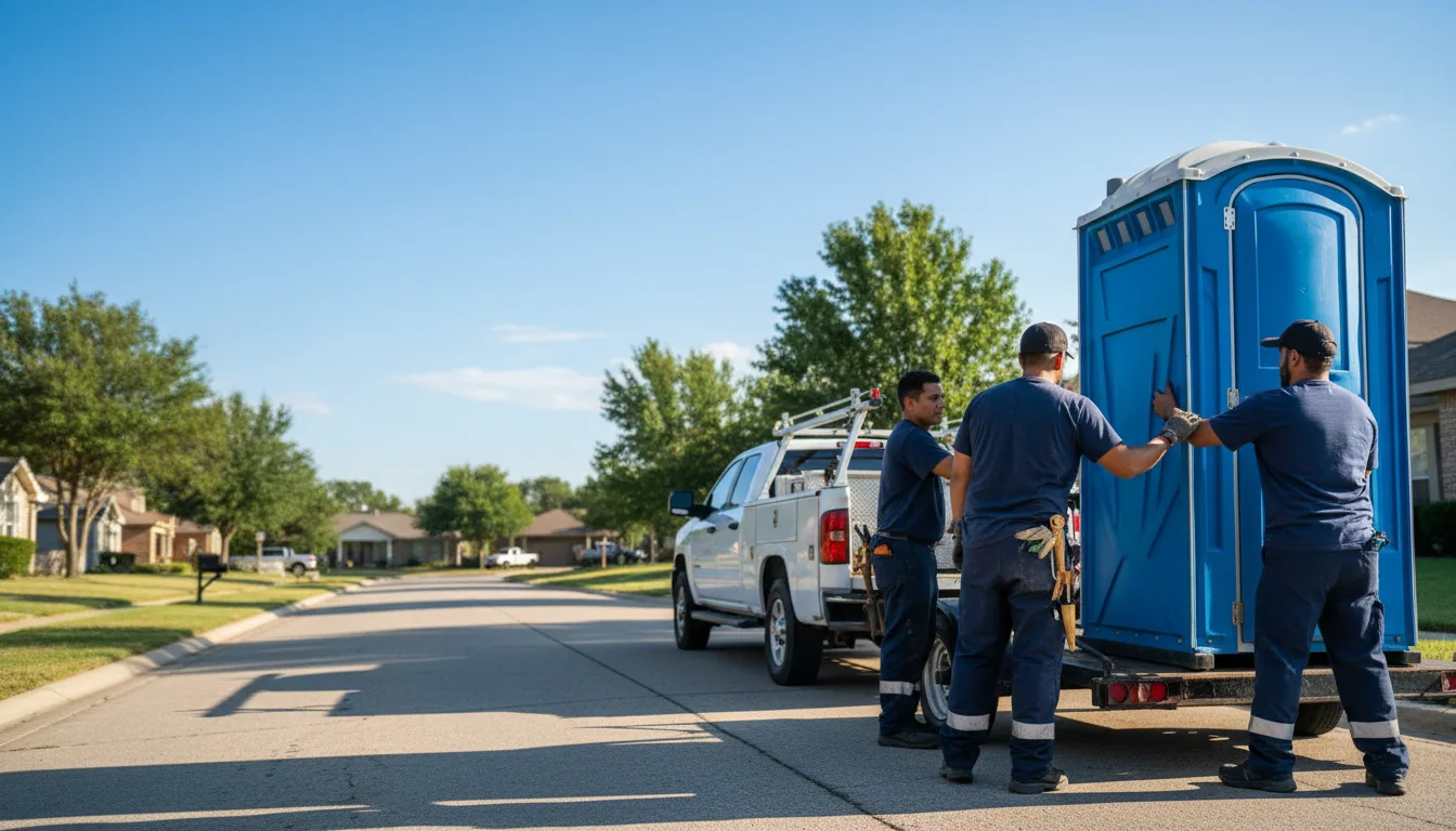 Portable Toilet Rental in Madisonville, TX near me